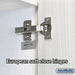 Salsbury 18" Wide Premier Wood Locker - Triple Tier - 3 Wide - 6 Feet High - 21" Deep - Silver Teak - Electronic Locks - Sweatfully