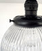 Modern Holophane Glass Ceiling Light - Sweatfully