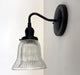 Antique Bell Glass Wall Sconces - Sweatfully