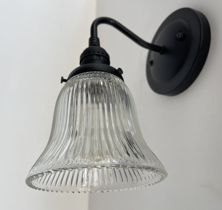 Antique Bell Glass Wall Sconces - Sweatfully
