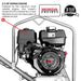 36" Honda Concrete Fast Pitch Power Trowel with 9HP Honda GX270 Finishing Blades Finishing Tool - Sweatfully