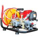 PRE ORDER: 1.6HP Skid Sprayer Barrel Mount Only with Honda GX35 100ft Hose and 500 PSI Pump for Pest Control - Sweatfully