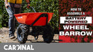 Electric Utility Cart 40V Battery-Powered Wheelbarrow 570-lb. Bucket Capacity - Sweatfully