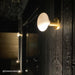 Lochan Wall Light in Graphite + Oval Dim to Warm - Sweatfully
