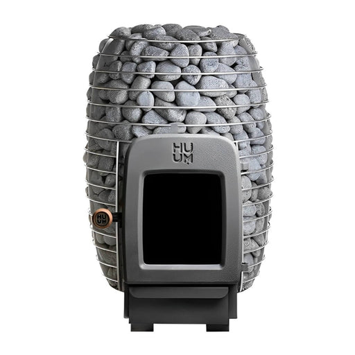 Huum Hive Heat 12KW Wood-Burning Sauna Stove With Sauna Stones [H1011012] (SAK24068) - Sweatfully