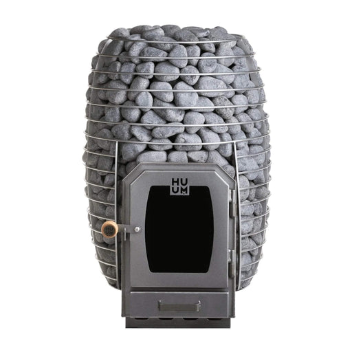 Huum Hive Wood Series Stainless Steel Sauna Stove With Sauna Stones (SAK67159) - Sweatfully