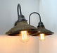Preorder - DOUBLE Rustic INDUSTRIAL Farmhouse Wall Light Fixture - Sweatfully