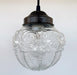 Embossed Antique Glass Globe PENDANT Lights - Sweatfully