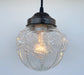 Embossed Antique Glass Globe PENDANT Lights - Sweatfully