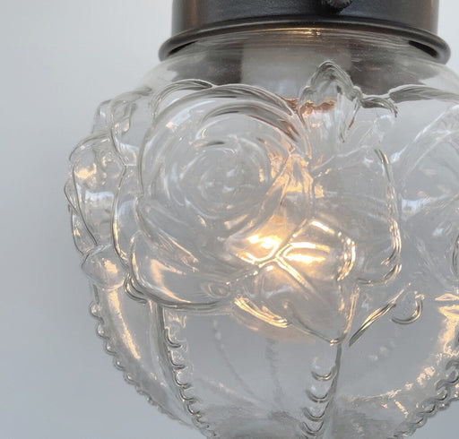 Embossed Antique Glass Globe PENDANT Lights - Sweatfully