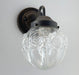 Victorian Embossed Globe Wall Light - Sweatfully