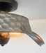 Flat Rustic Tub Ceiling Light Galvanized Beehive - Sweatfully