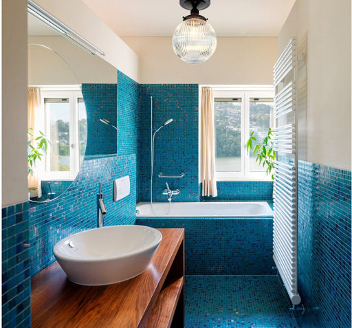 Modern Holophane Glass Ceiling Light - Sweatfully