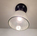 Vintage Slender Factory Holophane Industrial Ceiling LIGHT - Sweatfully