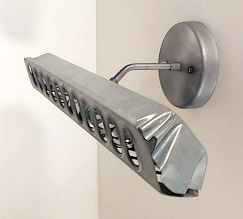 Galvanized Chicken Feeder Wall Vanity Light 18" - Sweatfully