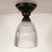 Vintage Slender Factory Holophane Industrial Ceiling LIGHT - Sweatfully