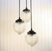 Acorn Glass Pendant Light Chandelier Trio - Sweatfully