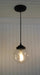Antique Seeded Glass Pendant Light - Sweatfully