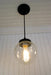 Antique Seeded Glass Pendant Light - Sweatfully