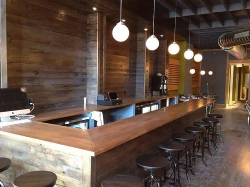 Milk Glass PENDANT Light - 8" Globe - Sweatfully