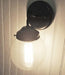 Seeded Glass SCONCE Light with Edison Bulb - Sweatfully