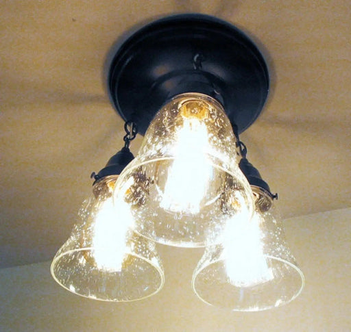 Seeded Glass Ceiling LIGHT Chain Trio - Sweatfully