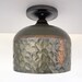 Verde Green and Copper Metal Dome Ceiling Light - Sweatfully