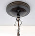 Weathered Galvanized Chandelier Light Fixture - Sweatfully
