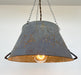 Weathered Galvanized Chandelier Light Fixture - Sweatfully