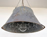 Weathered Galvanized Chandelier Light Fixture - Sweatfully