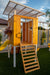 Forest - Modern Backyard Outdoor Swing Set 2 Swings And Trapeze Bar - Sweatfully
