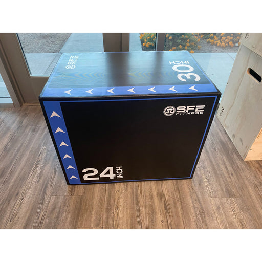 SFE 3-in-1 Soft Foam Plyo Box – 20-in. 24-in. 30-in.(New) - Sweatfully