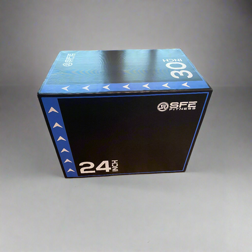 SFE 3-in-1 Soft Foam Plyo Box – 20-in. 24-in. 30-in.(New) - Sweatfully