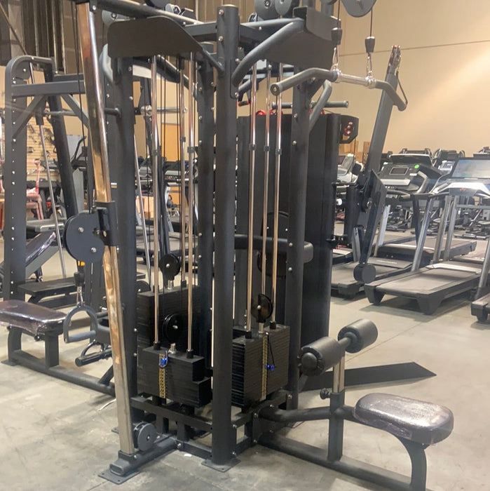 SFE Commercial 4 Station Jungle Gym Machine with (4) Weight Stacks (New) - Sweatfully