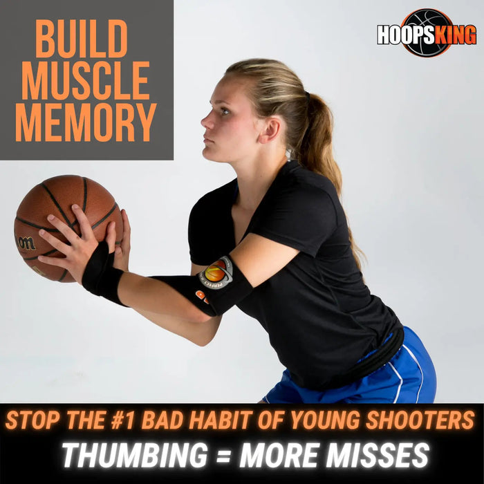 Wrap Strap (Off Hand) | Basketball Shooting Aid - Sweatfully