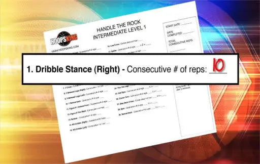 Handle the Rock Intermediate Dribbling - Sweatfully