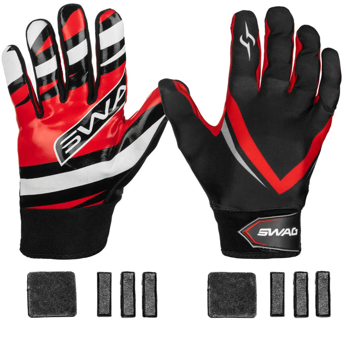 S.W.A.G. Adjustable Weighted Gloves | Men Women | Finger Weights | Basketball, Fitness, Exercise - Sweatfully