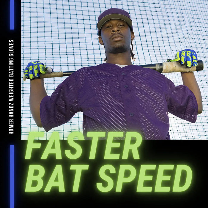 Homer Handz Weighted Batting Gloves |Baseball-Softball - Sweatfully