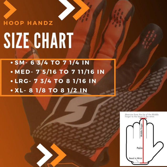 Hoop Handz Weighted Basketball Gloves | Heavy | Increase Hand Speed - Sweatfully