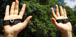 HoopsKing No Palm Dribbling & Shooting Palm Aid (Pair) - Sweatfully