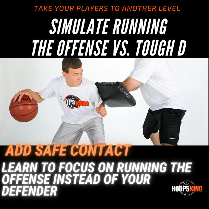 HoopsKing Basketball Toughness Training Pad - Sweatfully