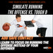 HoopsKing Basketball Toughness Training Pad - Sweatfully