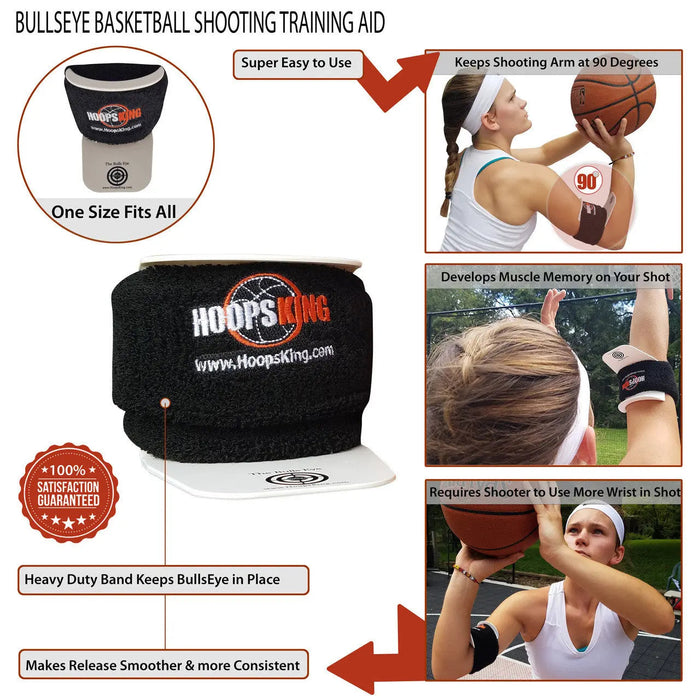 Bulls Eye Basketball Shooting Aid - Sweatfully