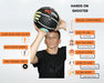 Hands on Shooter Basketball w- Hand Placement - Sweatfully