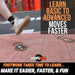 HoopsKing Basketball Footwork Training Mat Steps - Sweatfully