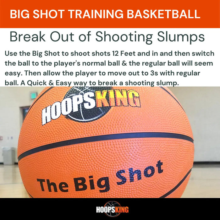 Big Shot 33" Training Basketball w- Training Video - Sweatfully