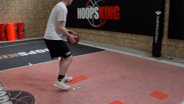 HoopsKing Basketball Footwork Training Mat Steps - Sweatfully
