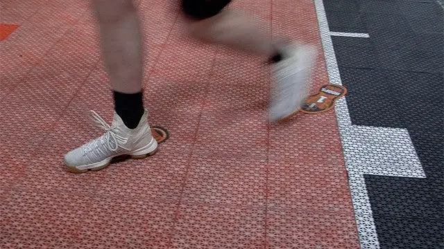 HoopsKing Basketball Footwork Training Mat Steps - Sweatfully