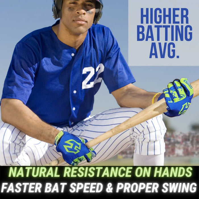 Homer Handz Weighted Batting Gloves |Baseball-Softball - Sweatfully