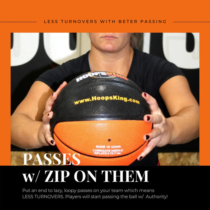 Weighted Indoor Basketball for Training (Men or Women) |29.5" & 28.5" - Sweatfully